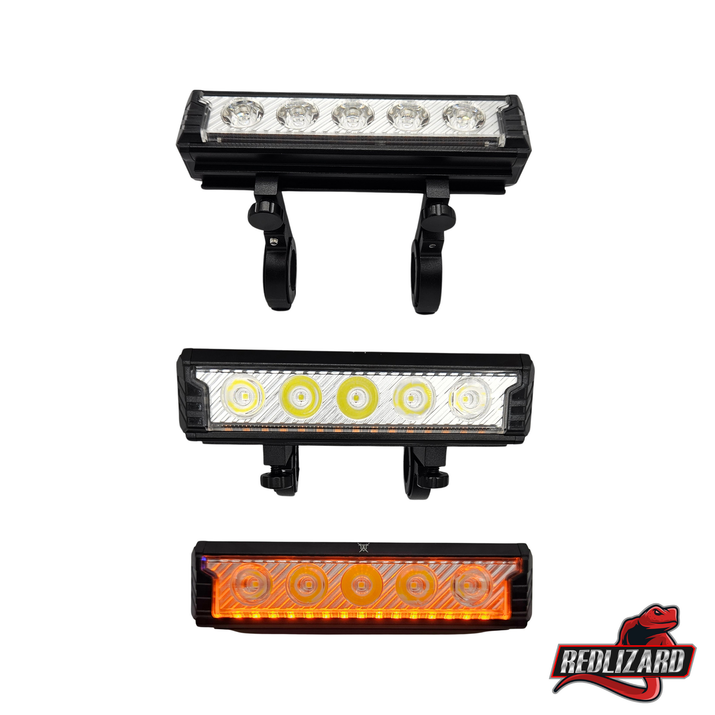 Lampara Para Bicicleta 5 Leds 5 Modos Iluminación Recargable