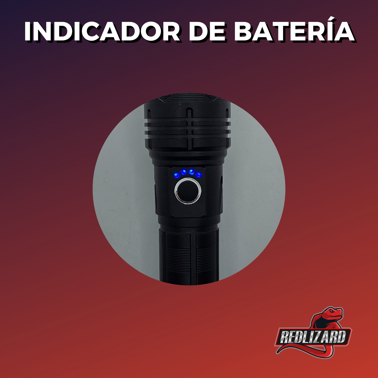Lampara Tactica Recargable Doble Laserled T180 20000 Lumenes