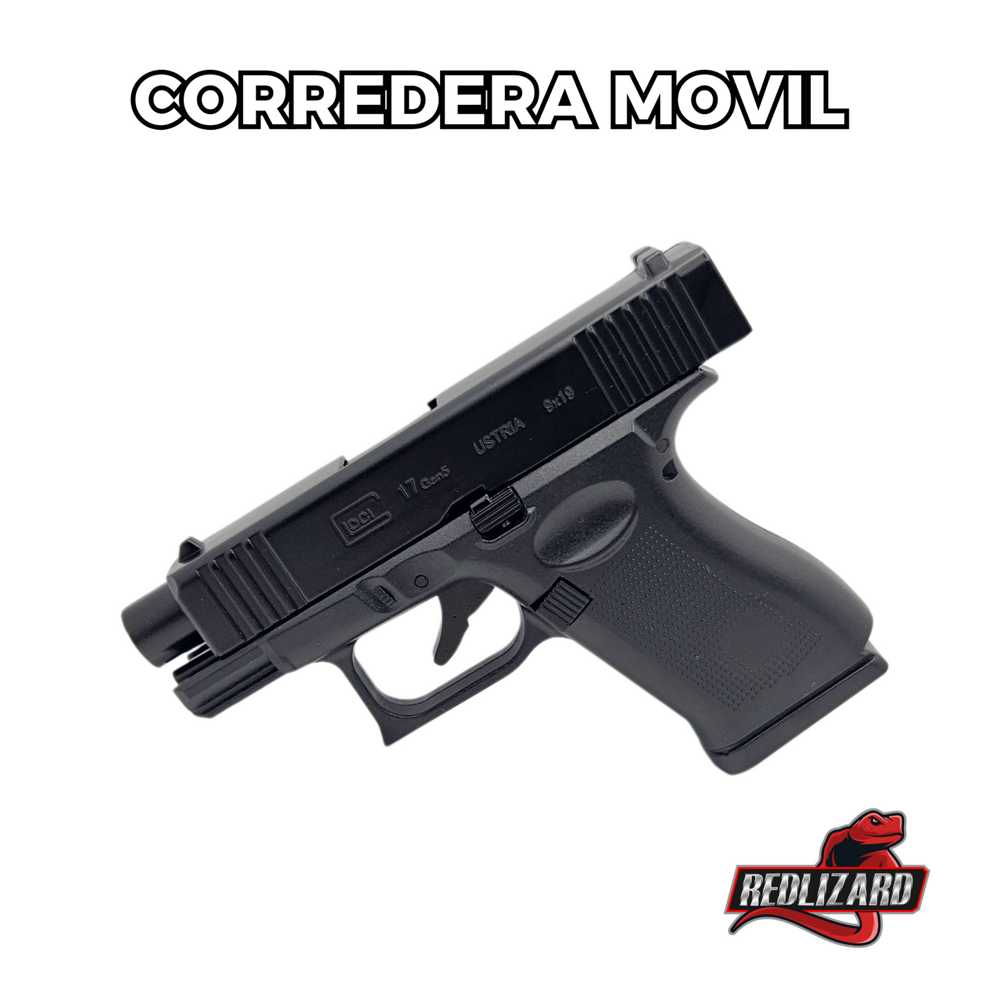 Encendedor Pistola En Forma De Pistola Glock Soplete