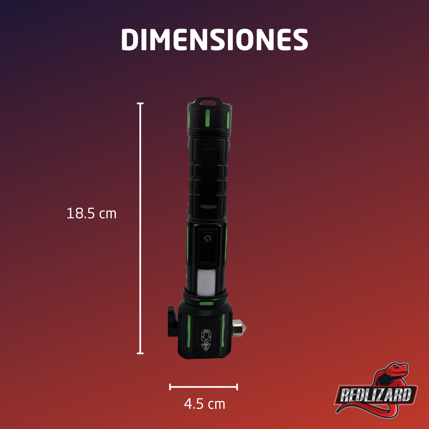 Lampara Policiaca Con Códigos Y Sirena De Emergencia