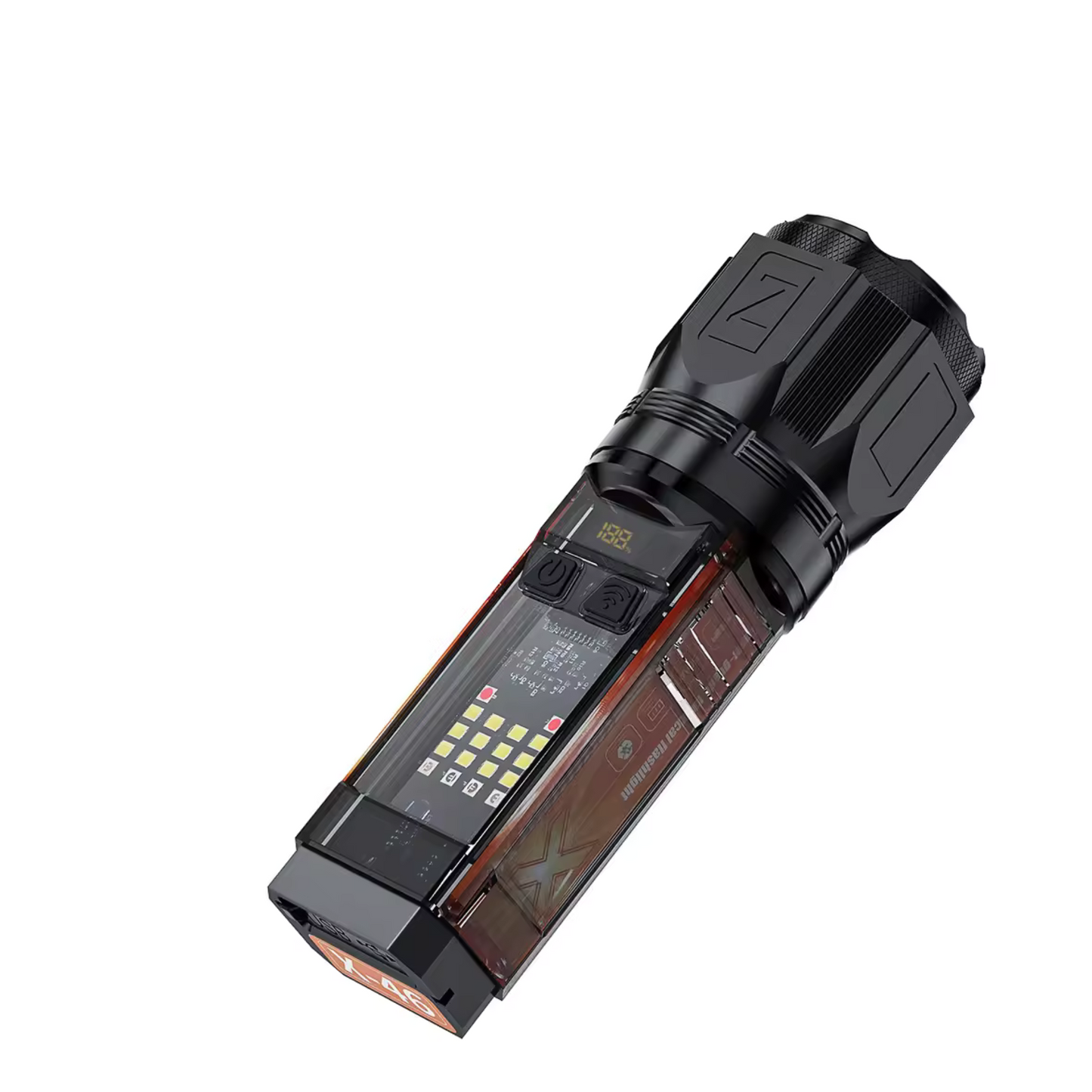 Lampara Tactica Solar Modo Torreta De Policia Power Bank X46