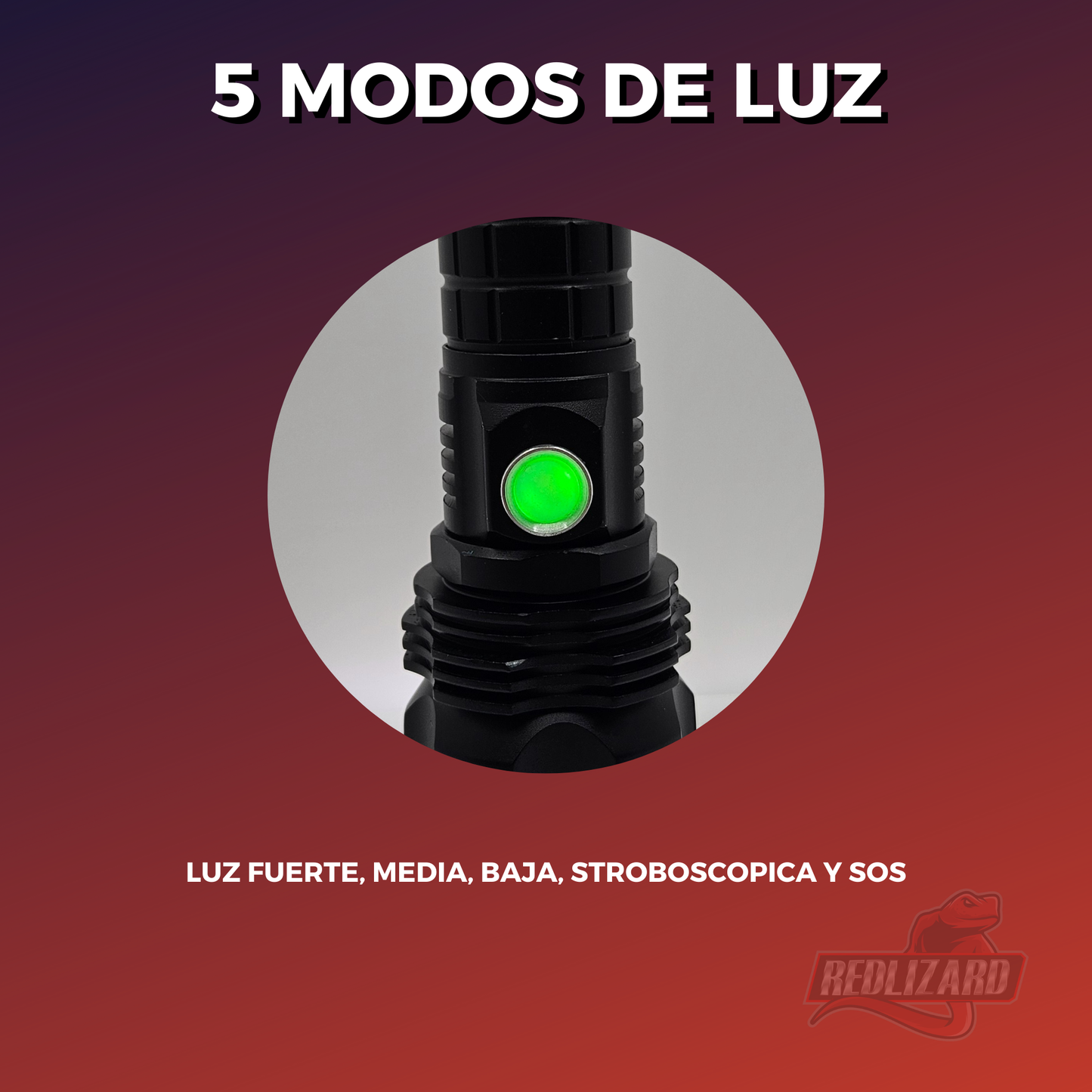 Lampara 5000 Lumenes T9 Mayor Alcance