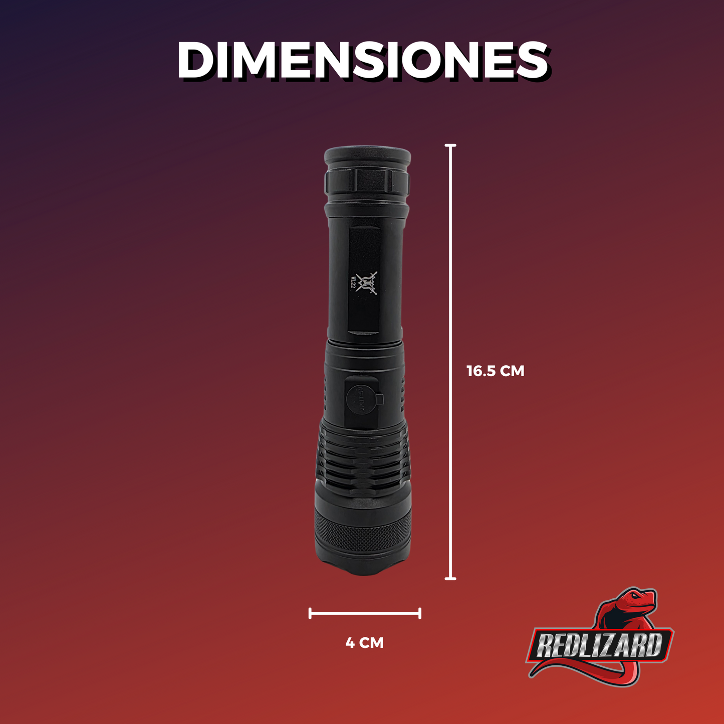 Lampara Recargable Led Potente 5000 Lumens 5 Modos Luz