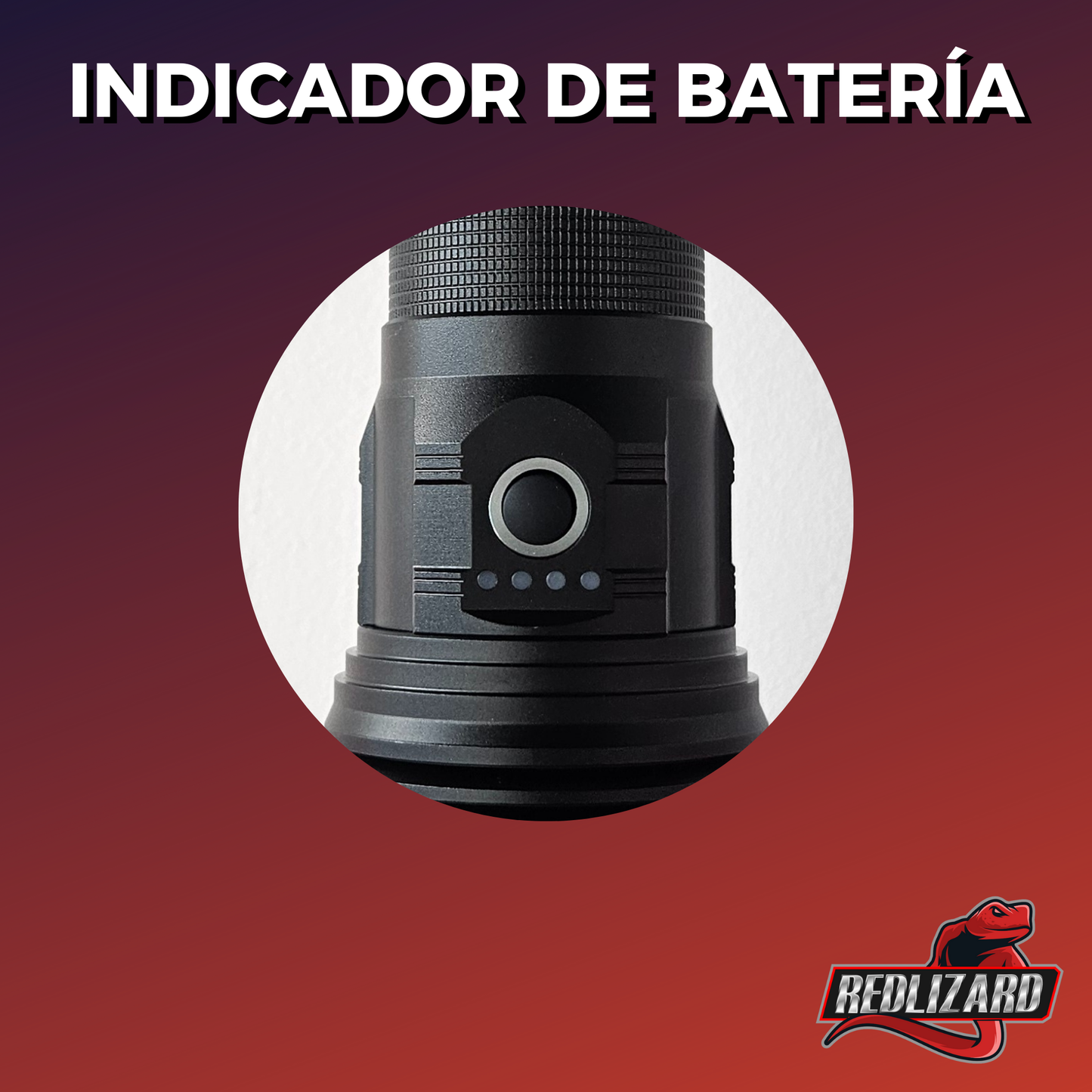 Lampara Tactica Ultra Potente Laser Led 30000 Lm Power Bank