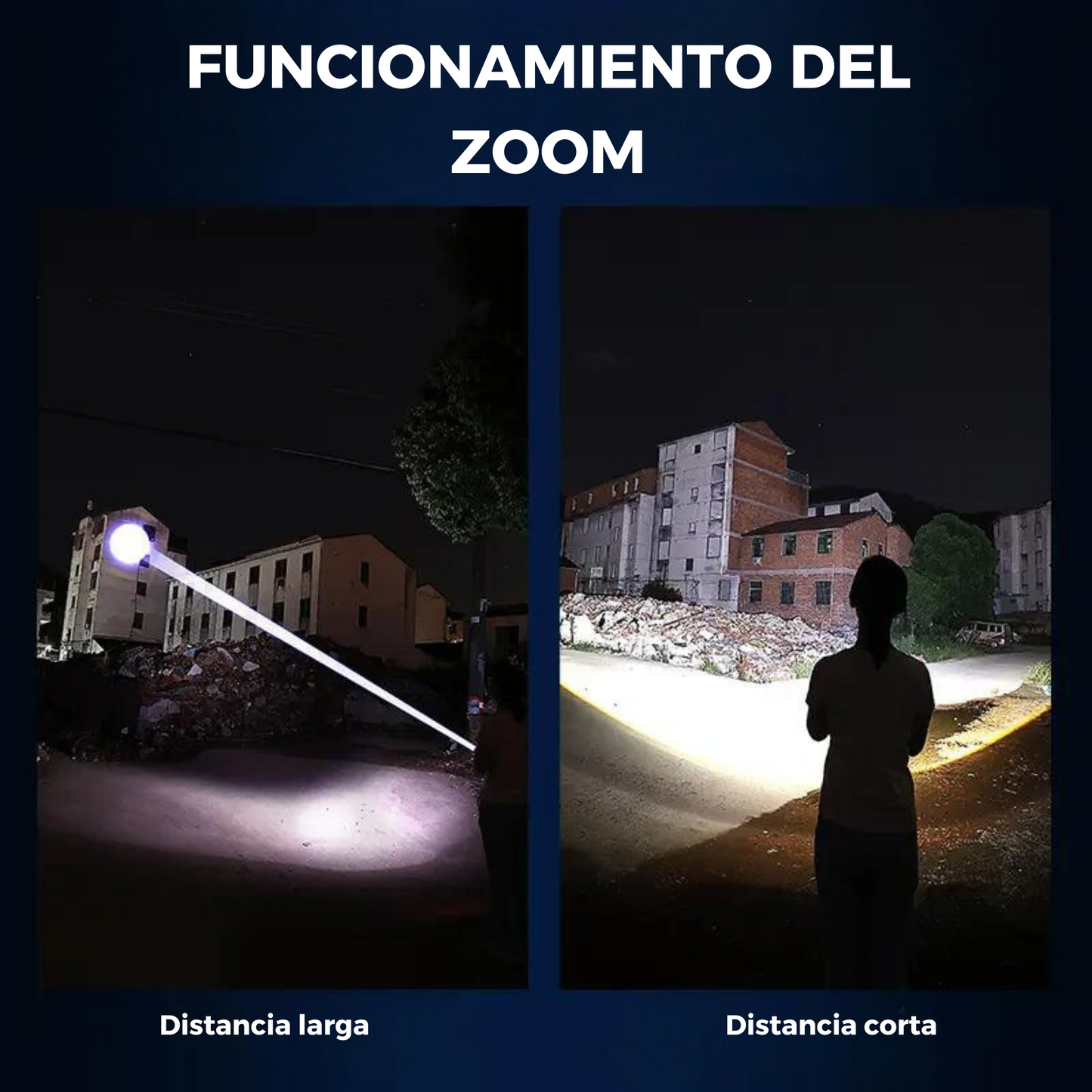 Lampara Recargable Usb Laser Led 30,000 Lumenes Y Power Bank