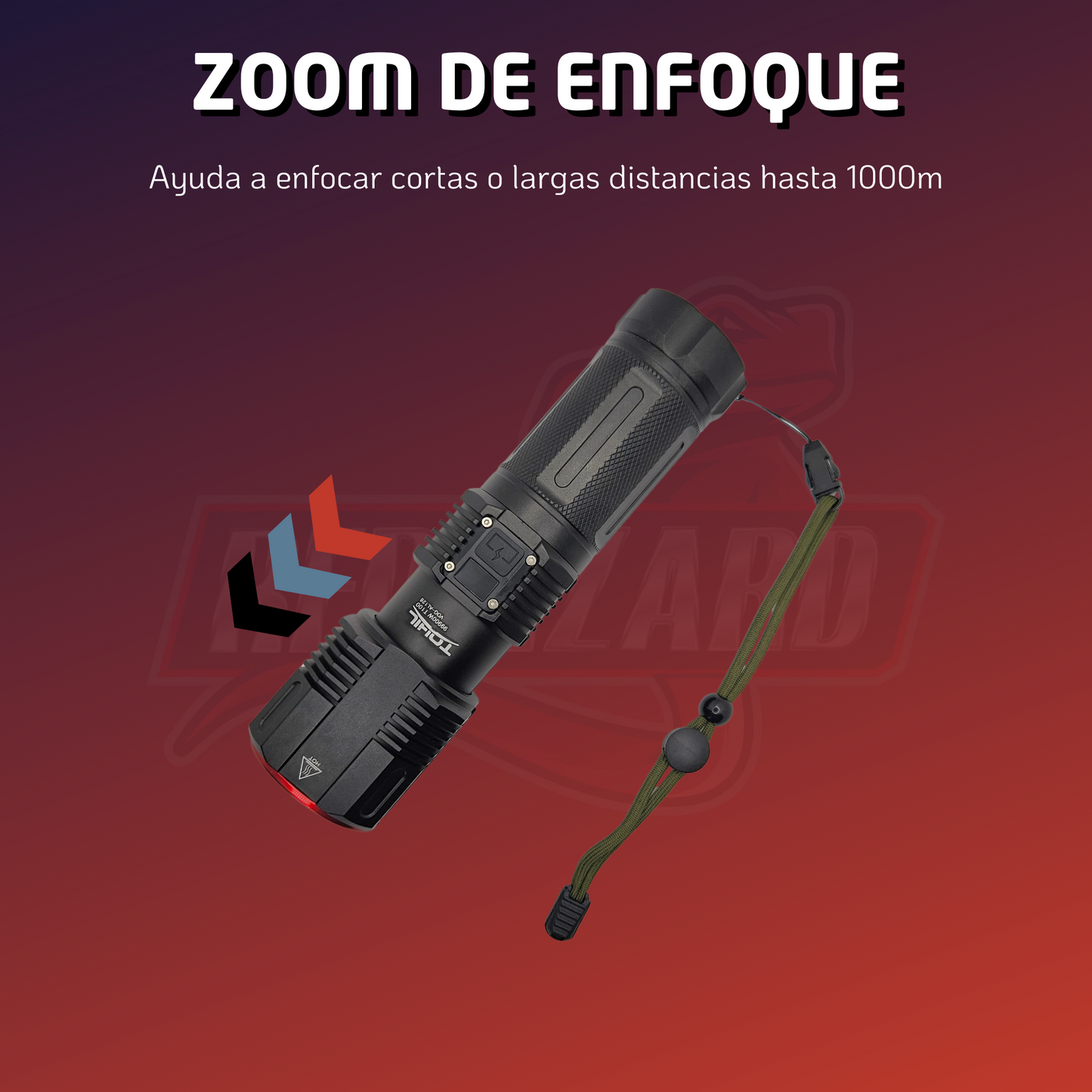 Lampara Tactica Ulta Potente Led T180 Recargable Usb