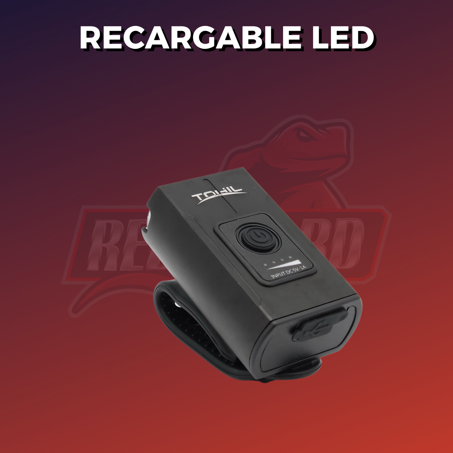 Lampara Bicicleta Frontal Recargable Led 6000 Lúmenes