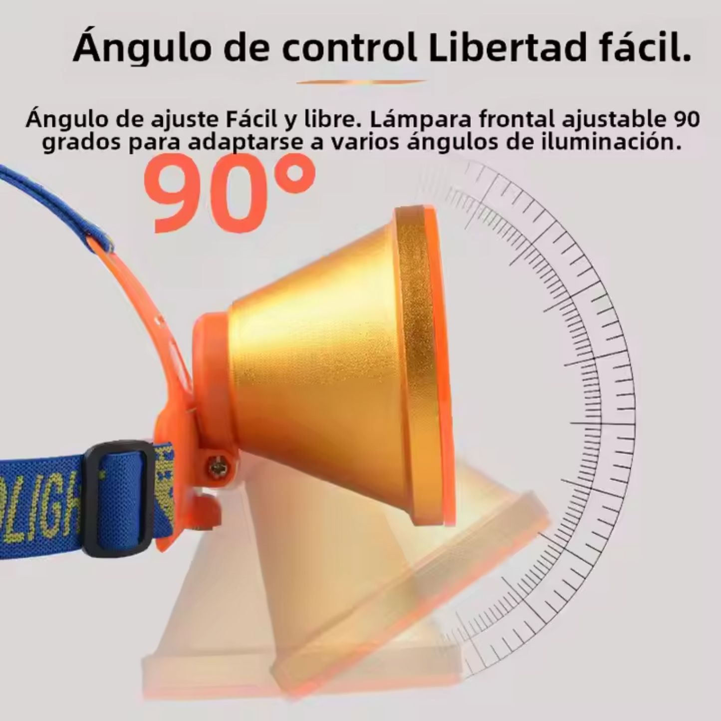 Lampara De Cacería La Bestia Largo Alcance Cabeza Power Bank