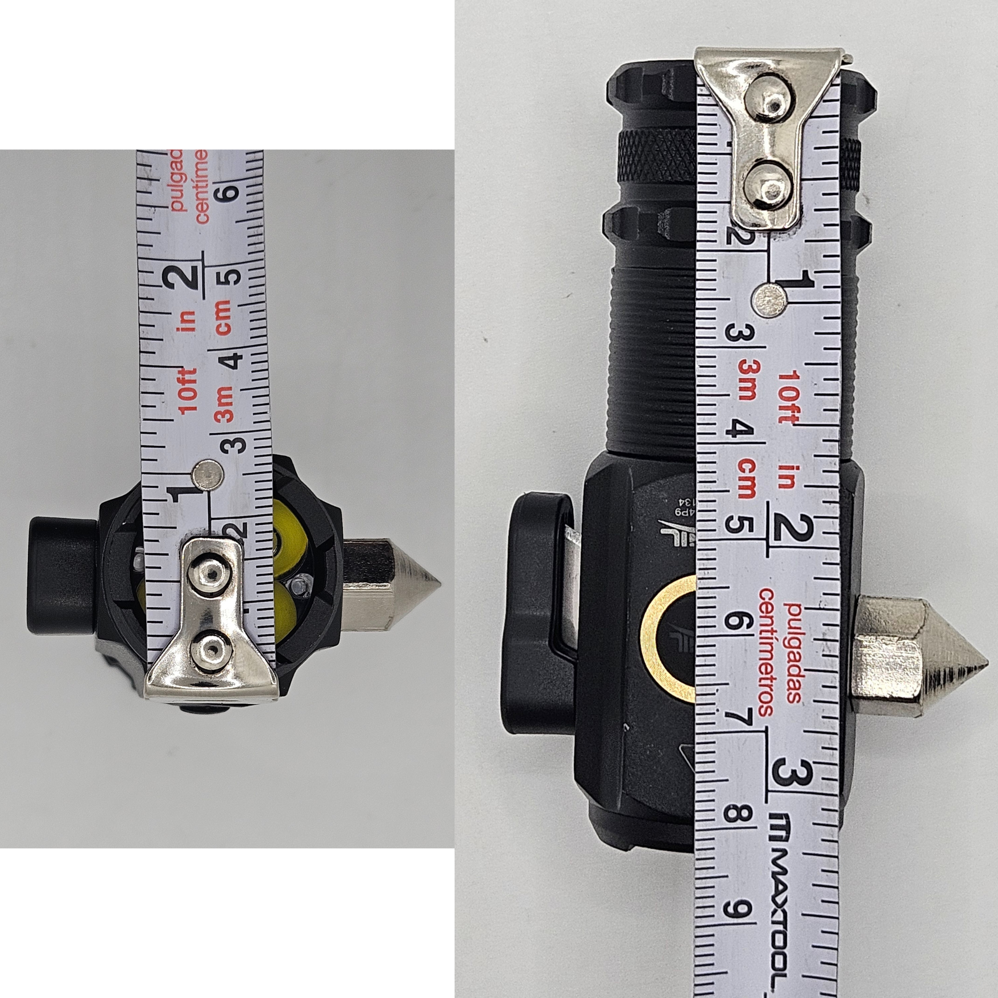 Lampara Ultrapotente Recargable Para Emergencias Con Rompevidrios