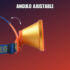 Lampara De Cacería De Luz Amarilla La Bestia Largo Alcance Cabeza Power Bank