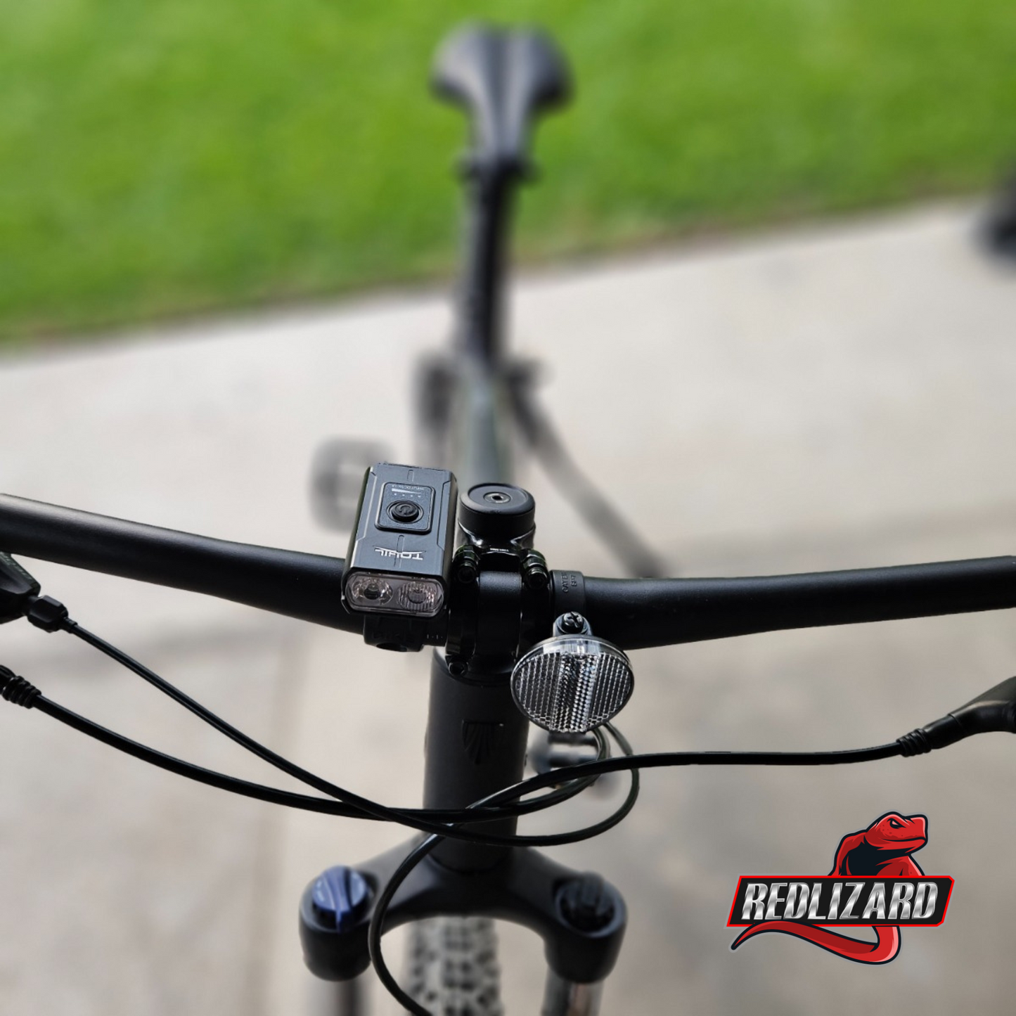 Lampara Bicicleta Frontal Recargable Led 6000 Lúmenes