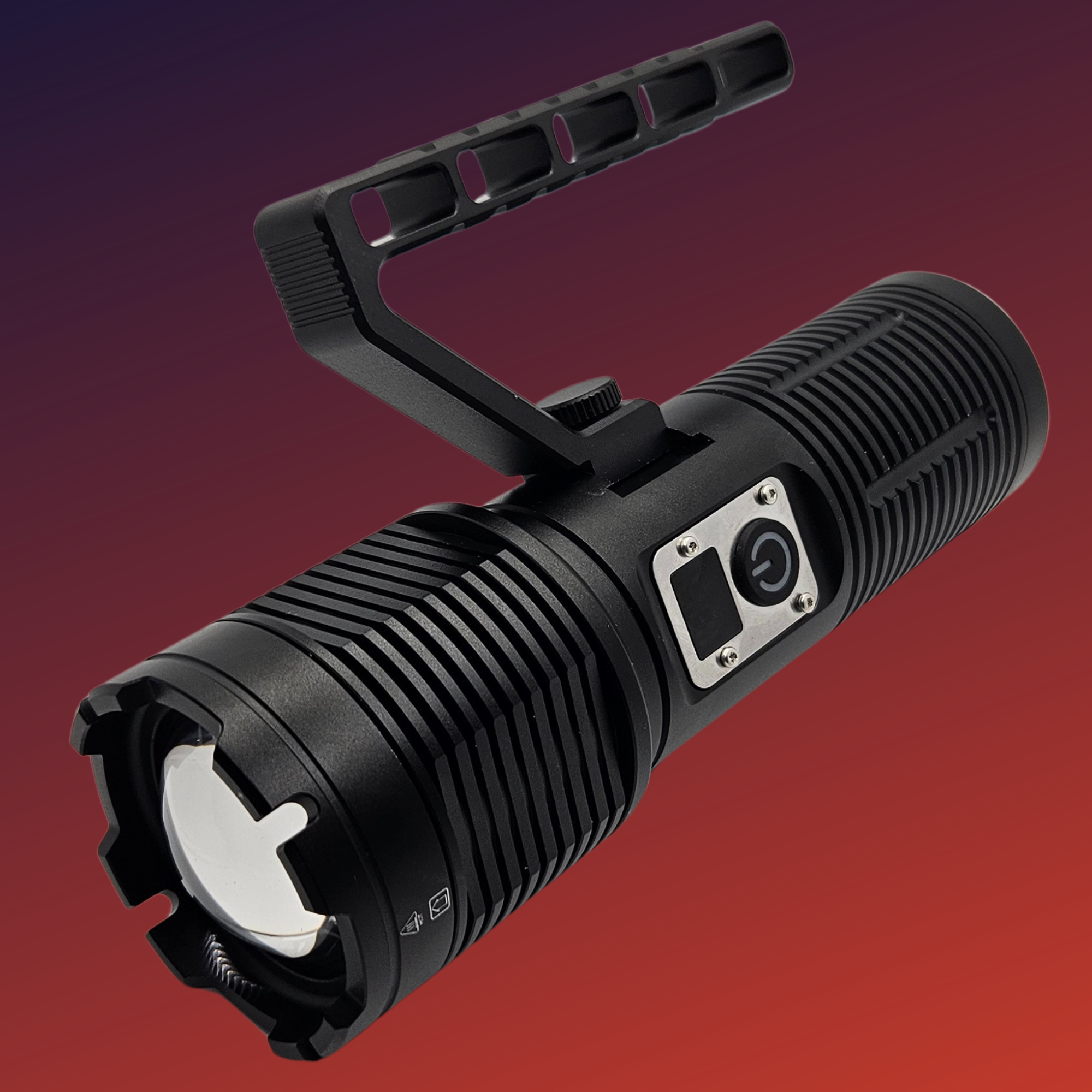 Lampara Recargable Led Ultra Potente Tactica De 30000 Lumens