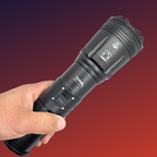 Lampara Tactica Ultra Potente Recargable 4 Leds Power Bank