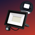 Reflector Led 5000lm Para Exterior 50w C/sensor De Movimento