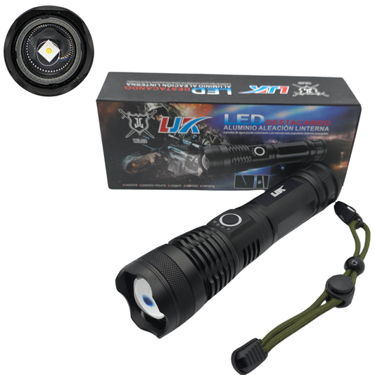 Lampara Recargable Led Potente 5000 Lumens 5 Modos Luz