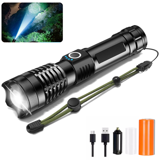 Lampara Led Potente 5000 Lumens 5 Modos Luz Grado Militar