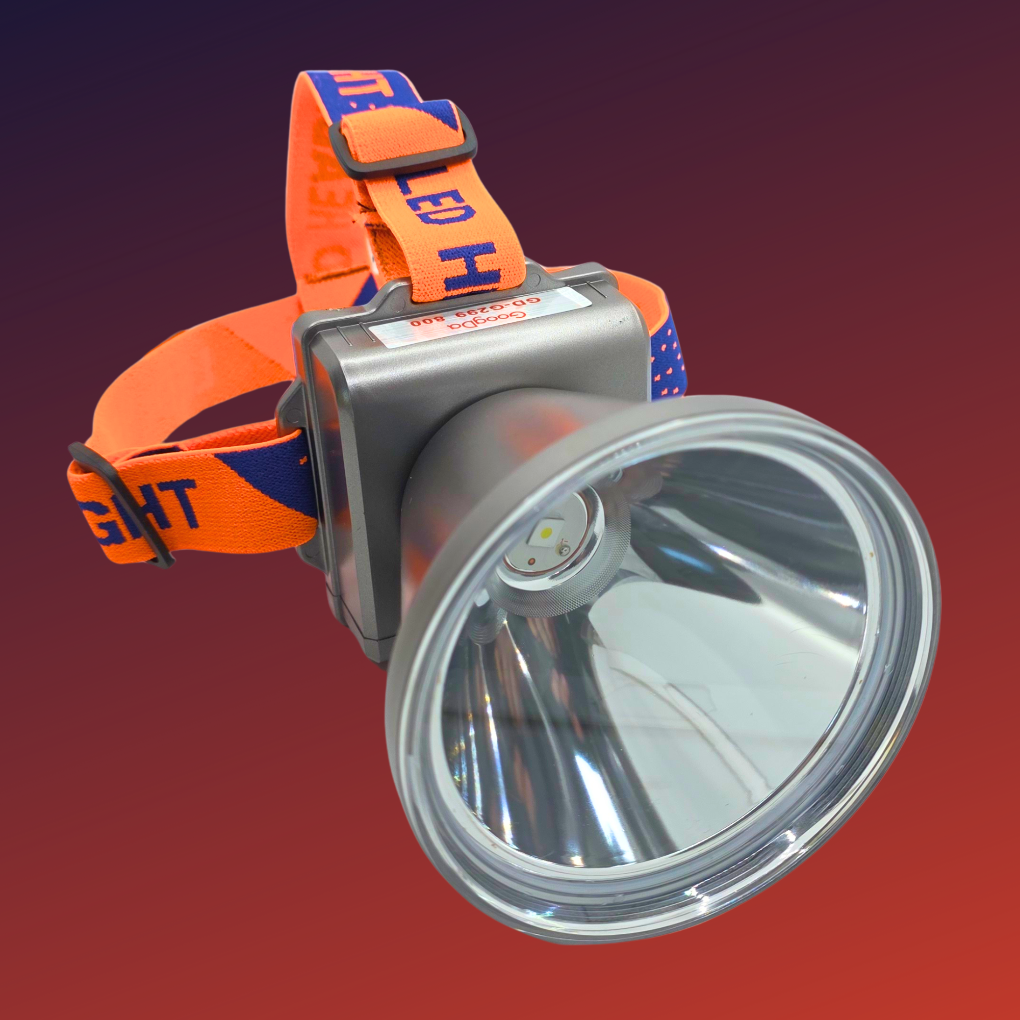 Lampara Recargable Faro De Cabeza Super Potente 3 Modos De Luz