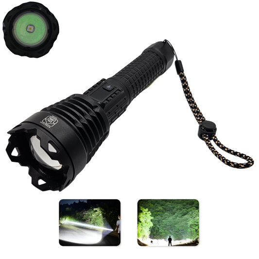 Lampara Tactica Militar Recargable Usb C Led Dimeable Al-135