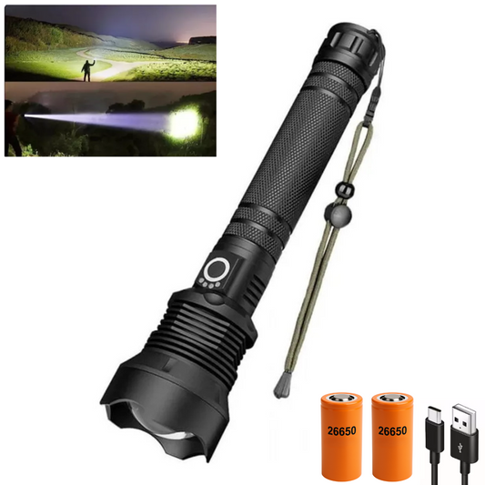 Lampara Tactica Ultra Potente Recargable Led P912