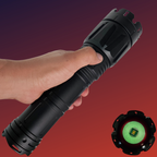 Lampara Tactica Recargable Ultra Potente Led Laser 8 X 18650