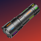 Rechargeable Laser LED Flashlight Ultra Powerful Zoom Power Bank