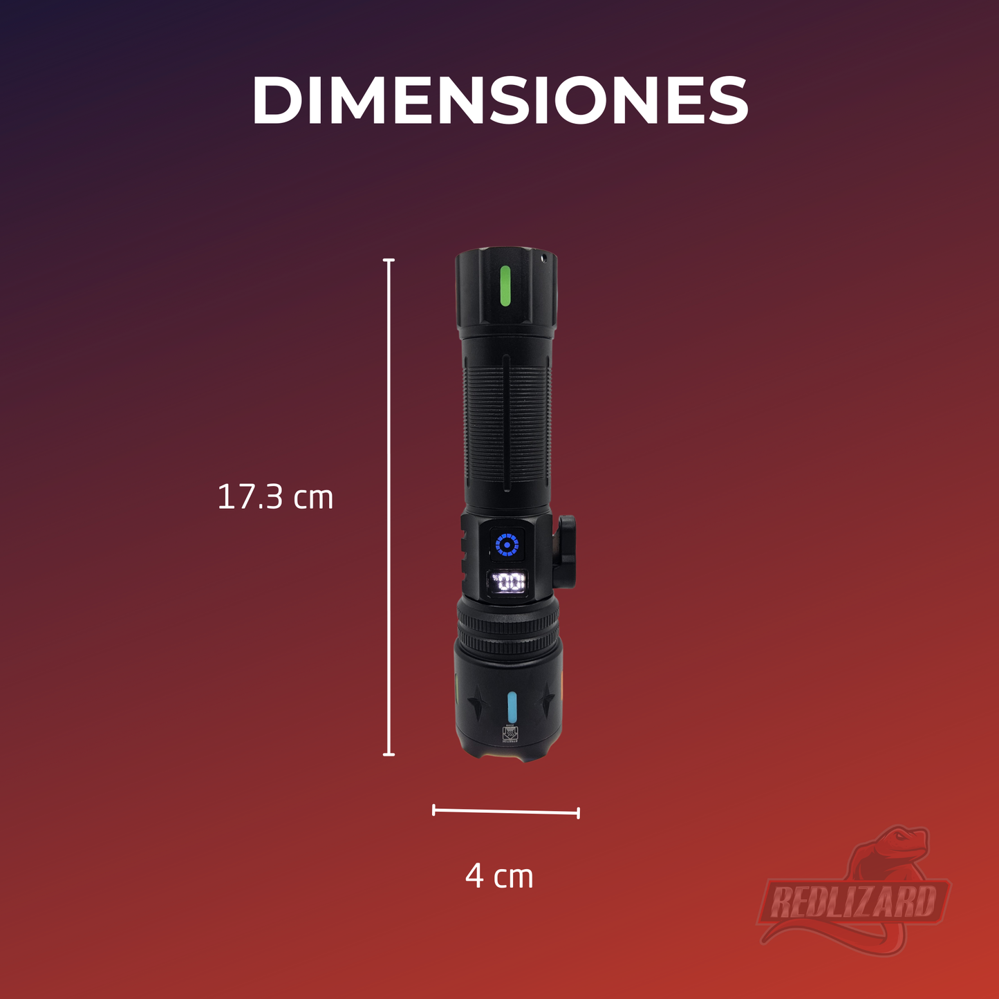 Lampara Táctica Emergencias Cortador Cinturon Ultrabrillante