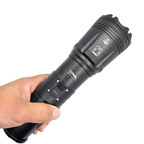 Lampara Tactica Ultra Potente Recargable 4 Leds Power Bank