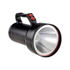 Lampara 50000 Lm Super Potente 2 Modos D Luz Cob Trasero Usb Blanco Negro