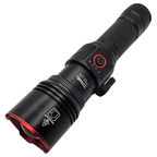 Lampara Tactica Recargable Laser Led Linterna Potente Powerbank