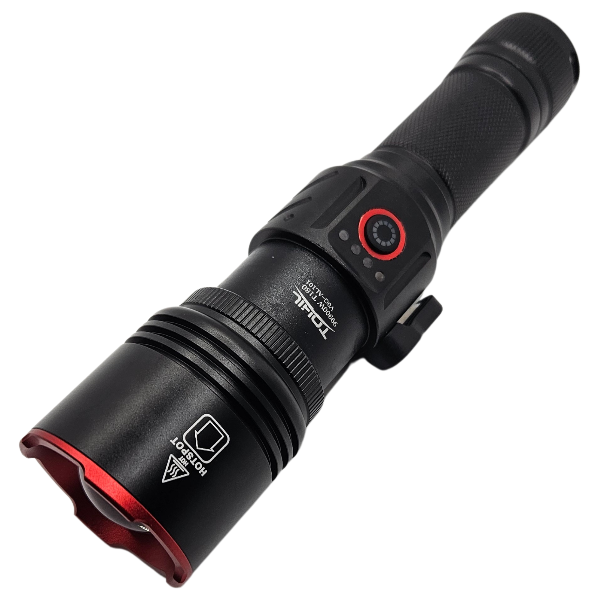 Lampara Tactica Recargable Laser Led Linterna Potente Powerbank