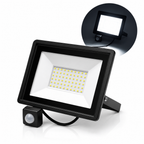Reflector Led 5000lm Para Exterior 50w C/sensor De Movimento