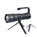 Lampara Tactica Potente Con Tripie Cacería Recargable 3 Leds