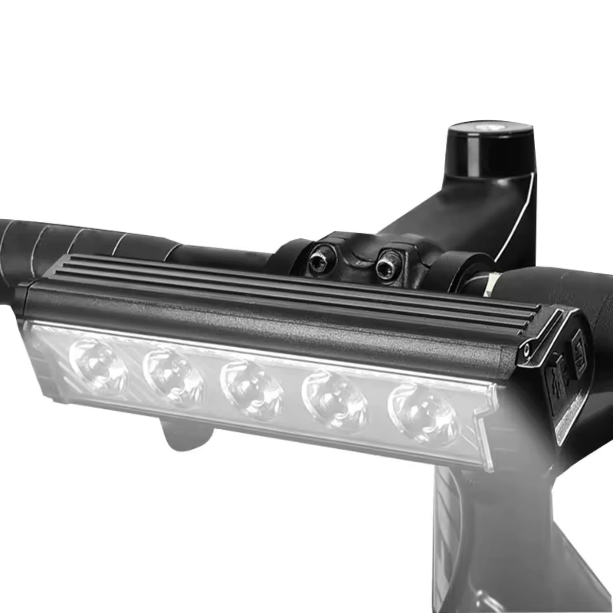 Lampara Para Bicicleta 5 Leds 5 Modos Iluminación Recargable