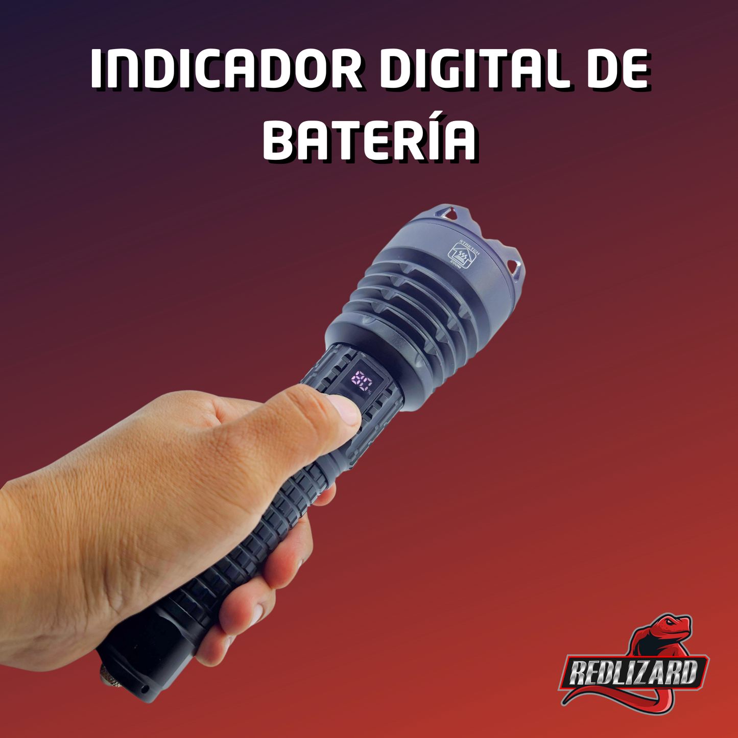 Lampara Tactica Militar Recargable Usb C Led Dimeable Al-135