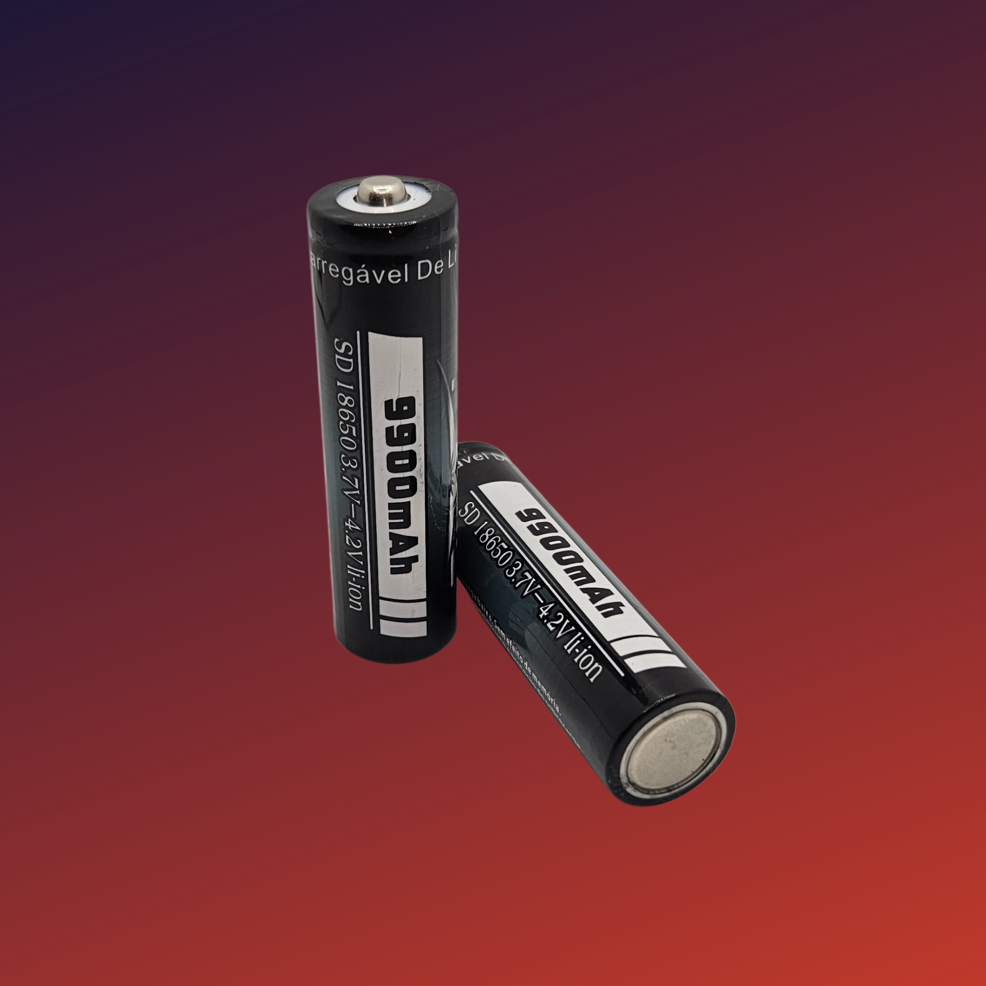 Baterias Pilas Recargables 18650 3.7v - 4.2v / 9900mah (2 Unidades)