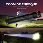 Lampara Led Recargable Tactica Laser Led De Mano Potente