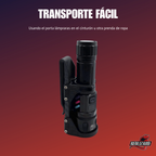 Lampara Tactica Y Porta Linterna P Seguridad 10000lumens Usb