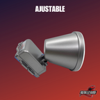 Lampara Recargable Faro D Cabeza Super Potente 3 Modos D Luz Blanco Gris