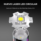 Rechargeable Laser LED Flashlight Ultra Powerful Zoom Power Bank