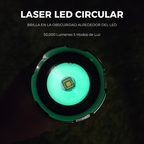 Lampara Tactica Ultra Potente 30,000 Lumenes Laser Led