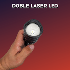 Lampara Tactica Recargable Doble Laserled T180 20000 Lumenes