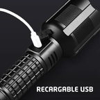 Lampara Tactica Recargable Led T12 Ultra Potente