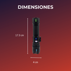 Lampara Táctica Emergencias Cortador Cinturon Ultrabrillante