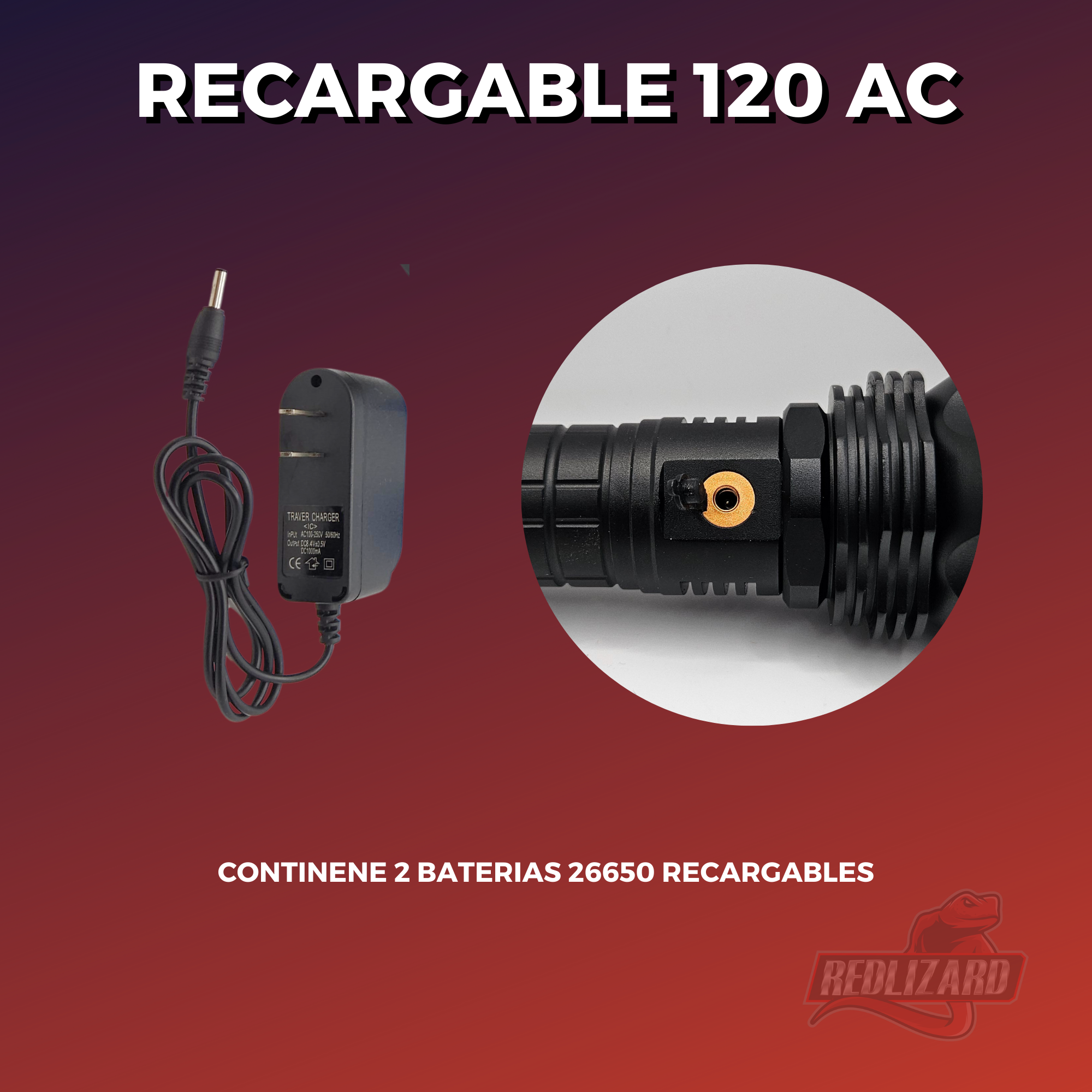 Lampara 5000 Lumenes T9 Mayor Alcance