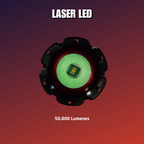 Lampara Tactica Recargable Ultra Potente Led Laser 8 X 18650