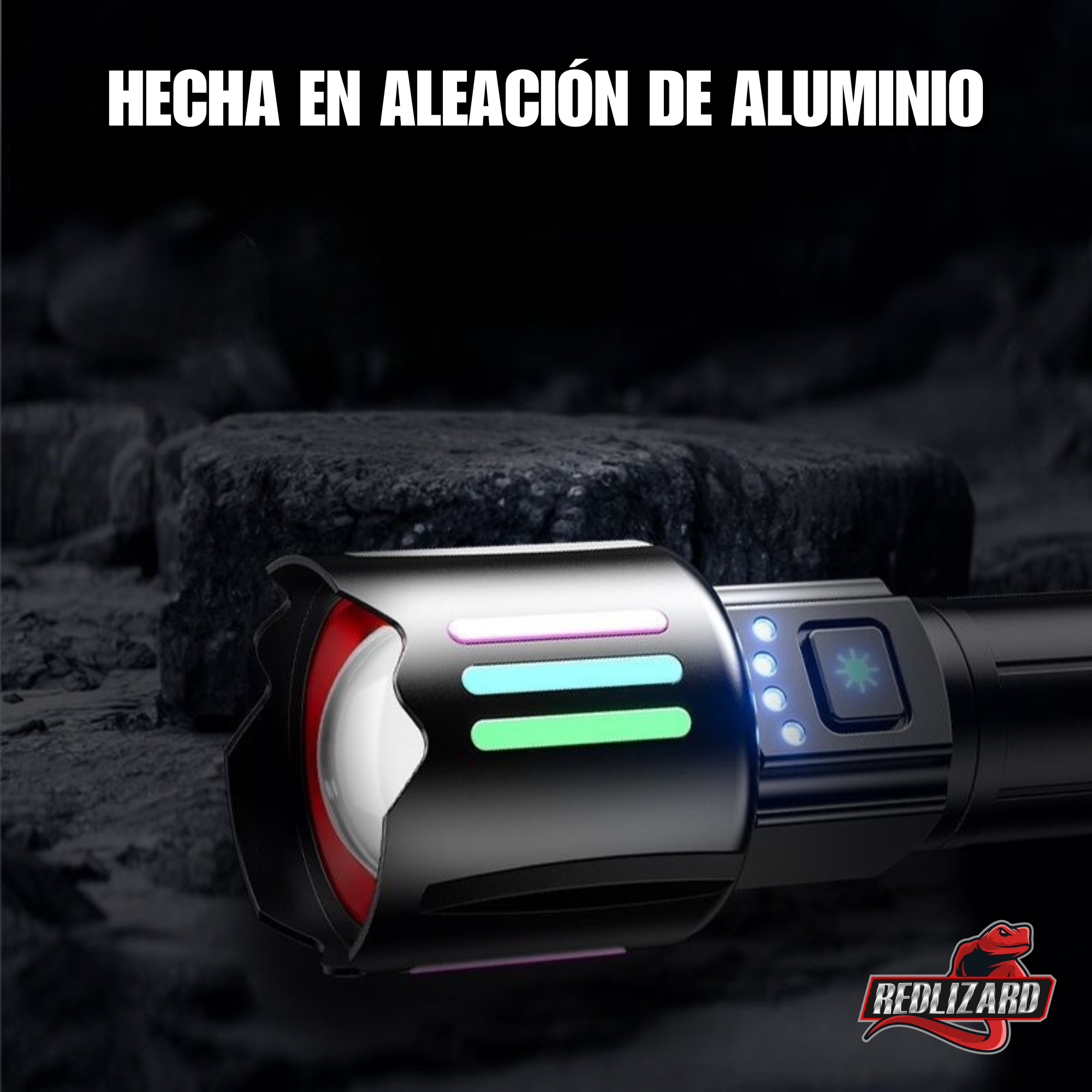 Lampara Laser Led Potente Recargable Usb Power Bank