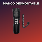 Lampara Recargable Led Ultra Potente Tactica De 30000 Lumens