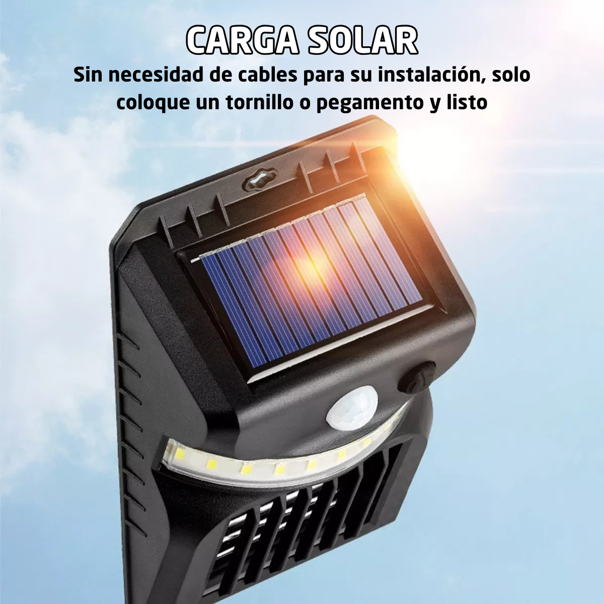 Lampara Mata Mosquitos Recargable Solar Electrica