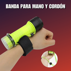 Lampara Buceo Sumergible Recargable Usb C Doble Led