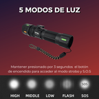 Lampara Táctica Emergencias Cortador Cinturon Ultrabrillante